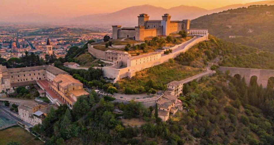 Hotel Athena Spoleto Exterior foto